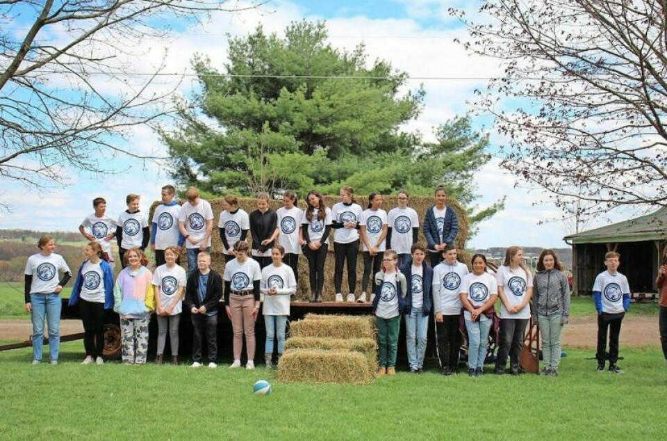 The 28 seventh-grade students from Central Christian organized and held a circus on April 20 at Venture Heritage Farm, raising nearly $4,000 for Open Arms Ministry. Central Christian seventh-graders hold circus, raise money