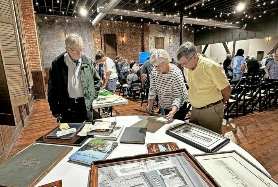 Part of the fun at Our Town Millersburg II was sifting through the tables of memorabilia, some from the historical society and some provided by area residents. Millersburg steps back in time through HCHS series