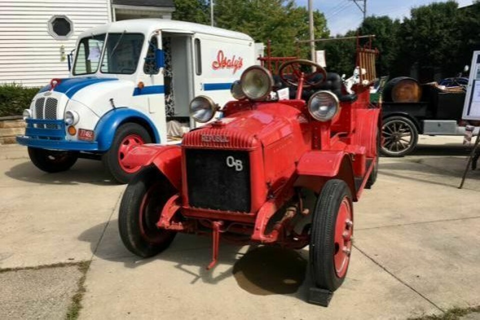 Navarre’s first fire truck from 100 years ago will be displayed. Historical society to host car show