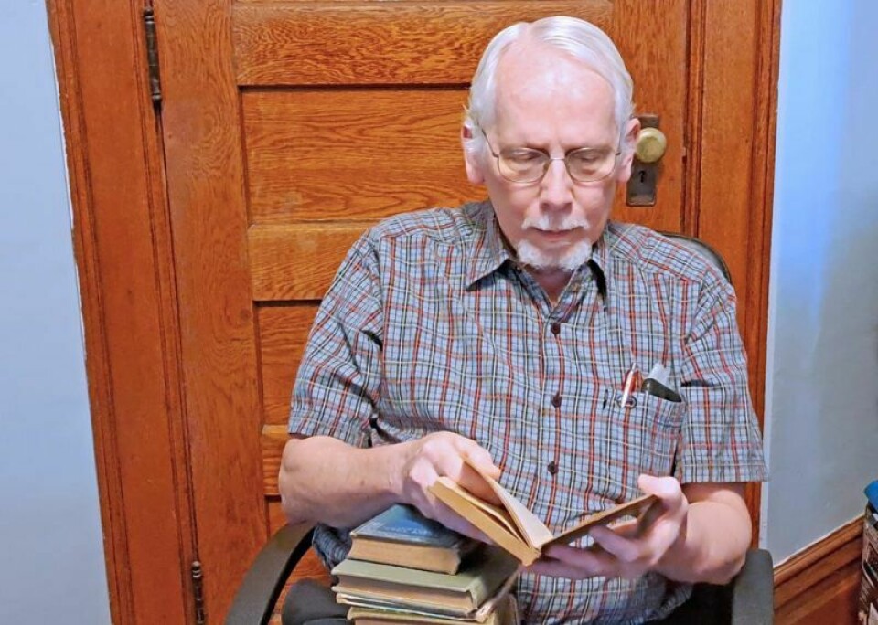 Peter Roberts is the rare books expert for the forthcoming 66th AAUW/Kiwanis Book Sale, which will be held in Wooster Sept. 26-30 at the Wayne County Fairgrounds’ Home Economics Building (Buss Hall). Rare book expert helps find gems for annual sale