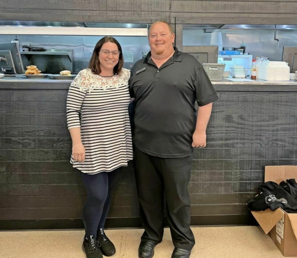 New Bishop’s owners Brittany Andriessen, left, and Orrie Flickinger are thrilled with the support they’ve received since reopening the iconic area restaurant on Jan. 26. Back in business — Iconic Bishop’s Restaurant reopens