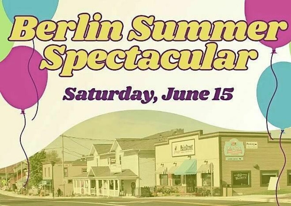 Balloons, face painting and food are just a few highlights families can expect at the inaugural 2024 Berlin Summer Spectacular, set for June 15. Berlin Summer Spectacular set for June 15 debut