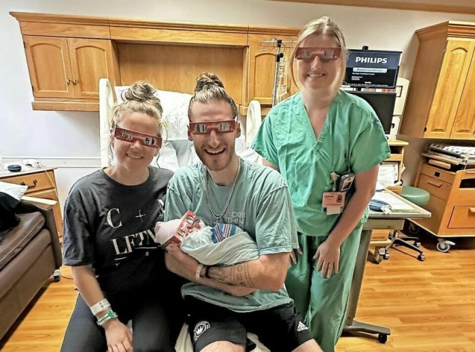 Maria Koshmider and husband Chandler Letner were the proud parents of one of very few babies born at the exact moment the April 8 solar eclipse reached totality, as their son Ezra was born at 3:16 p.m. at Pomerene Hospital in Millersburg. The Dundee couple, along with staff members like Karissa Miller, RN, were a little too busy making their own miracle inside the hospital to pay much attention to the phenomenon going on in the heavens. As sun takes a break, a son arrives at Pomerene