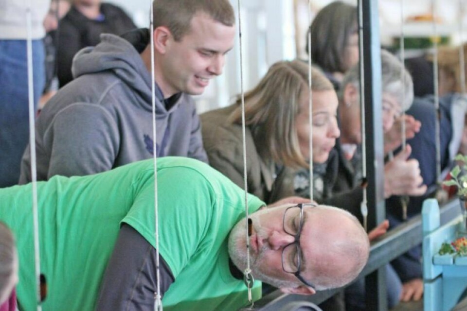 Once the kids get their turn at the woolly worm race, the local business owners and some teachers will have a chance to push their woolly worms to the top. Charm Days provide a warm and fuzzy feeling