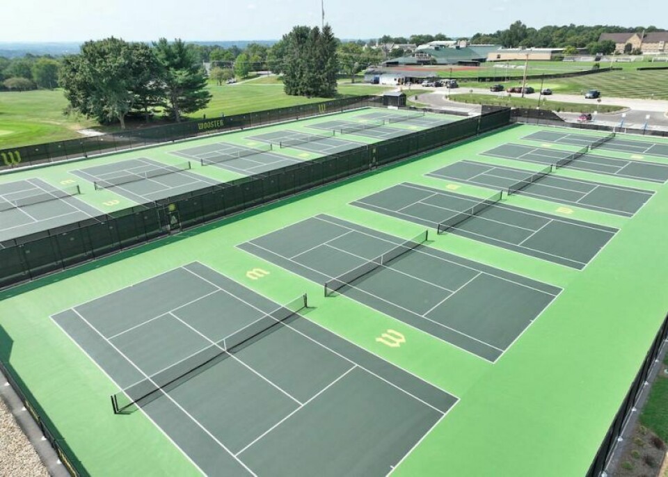 On Oct. 19-21, The College of Wooster will host the Ohio High School Athletic Association Girls State Tennis Tournaments. The boys state tournament also will be held in Wooster next May. State tennis tournaments both coming to Wooster