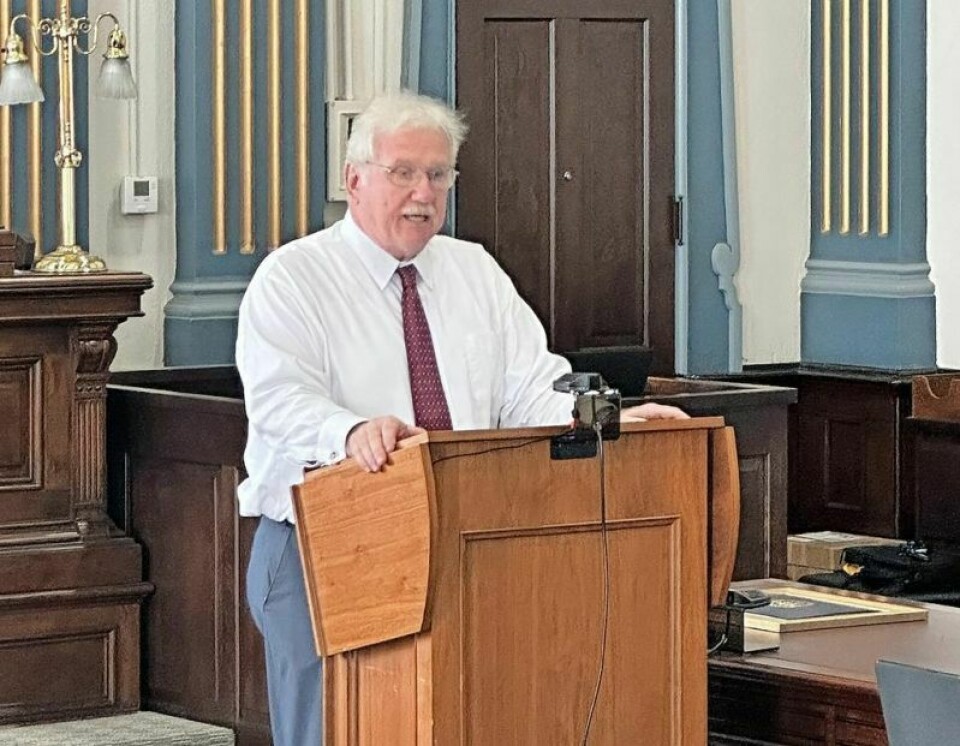 Holmes County Republican Party chairman Rob Hovis delivered an impassioned speech during the Holmes County bicentennial celebration that focused on the many Holmes County traditions that make the county so special. Hovis paints picture of tradition in Holmes County