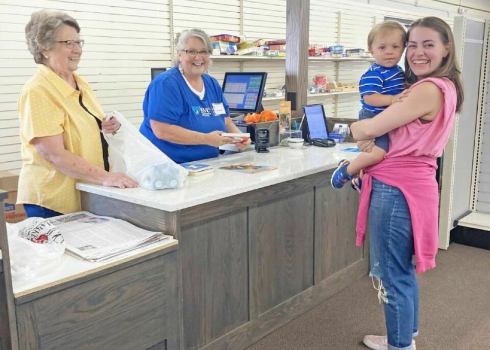 Save and Serve Thrift Shop raised more than $4,500 for Love INC of Greater Holmes County during a benefit day held last month. Save and Serve raises money for Love INC