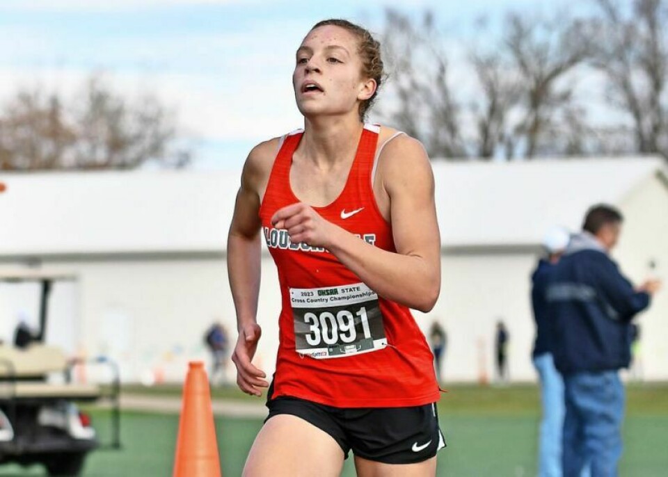 Loudonville’s Tess Shultz earned All-Ohio honors for the second consecutive year by placing 10th at the Div. III state tournament on Nov. 4. Shultz revels in her All-Ohio finish at state cross country
