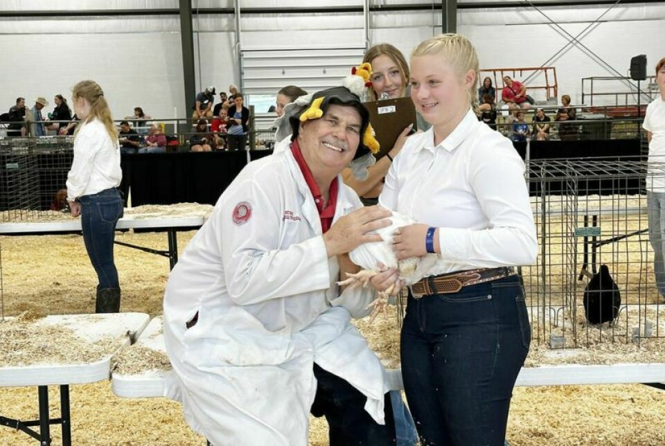 Known as The Chicken Man, poultry judge Larry Lakoi believes promoting the joy that comes with showing an animal at the fair is every bit as important as educating the 4-H kids about their poultry. The Chicken Man brightens fair showmanship day