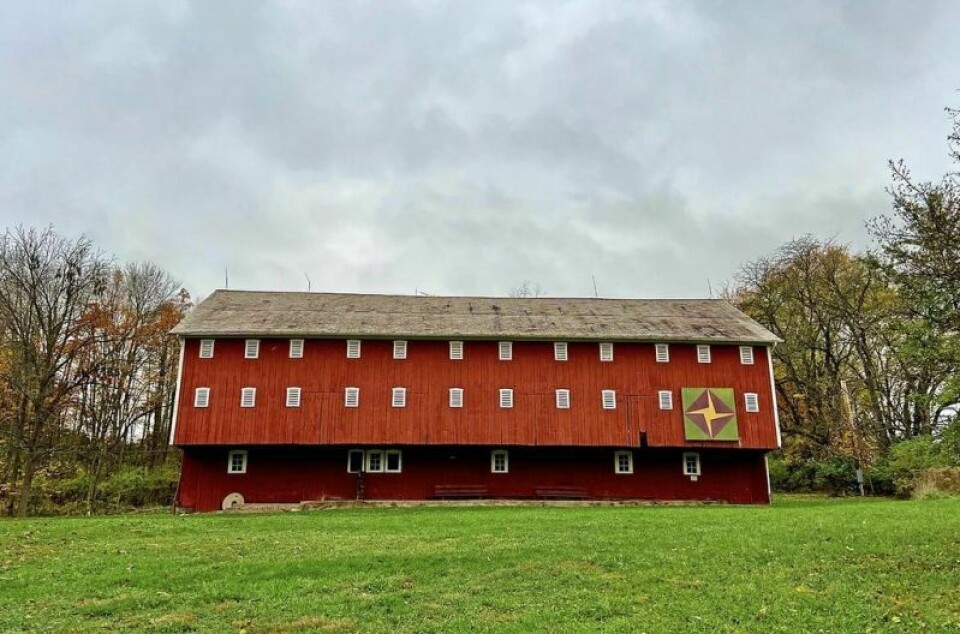 The Sweitzer double-crib log barn, built in 1858, is one of the historic timber-framed barns featured on the Friends of Ohio Barns’ 23rd annual bus tour, part of the group’s three-day gathering April 25-27 in Tuscarawas County. Friends of Ohio Barns holding a tour in Tuscarawas County