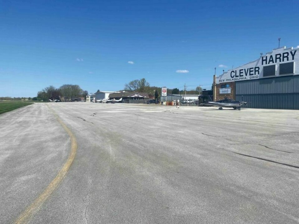 The finished taxiway will make for a safer airport. The future of Harry Clever Field looks bright