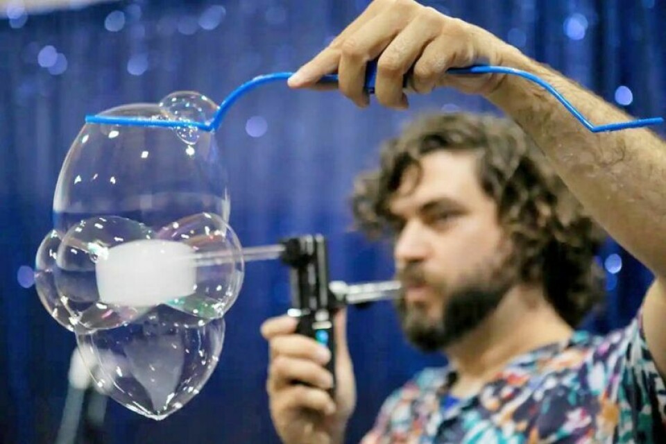 The show was created by New Philadelphia native Logan Jimenez. New Philadelphia native brings bubbles to Dover