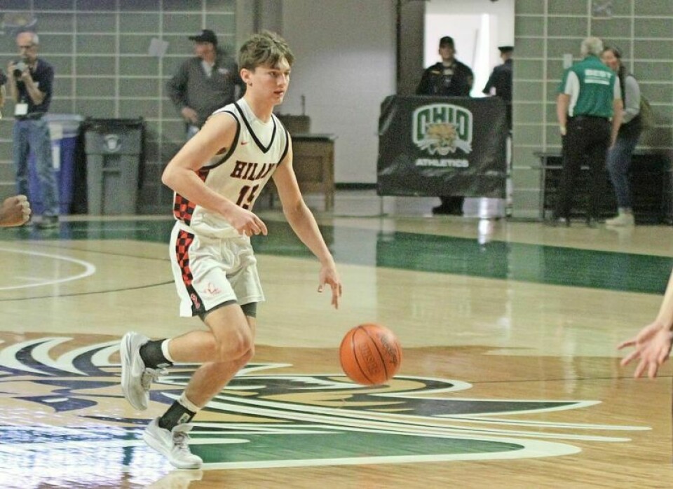 Alex Miller continues to come up with big play after big play for the Hawks in their tournament run. He did so again versus South Webster, and the Hawks celebrated another comeback victory. ‘Never give up, never surrender’ attitude sends Hiland to state