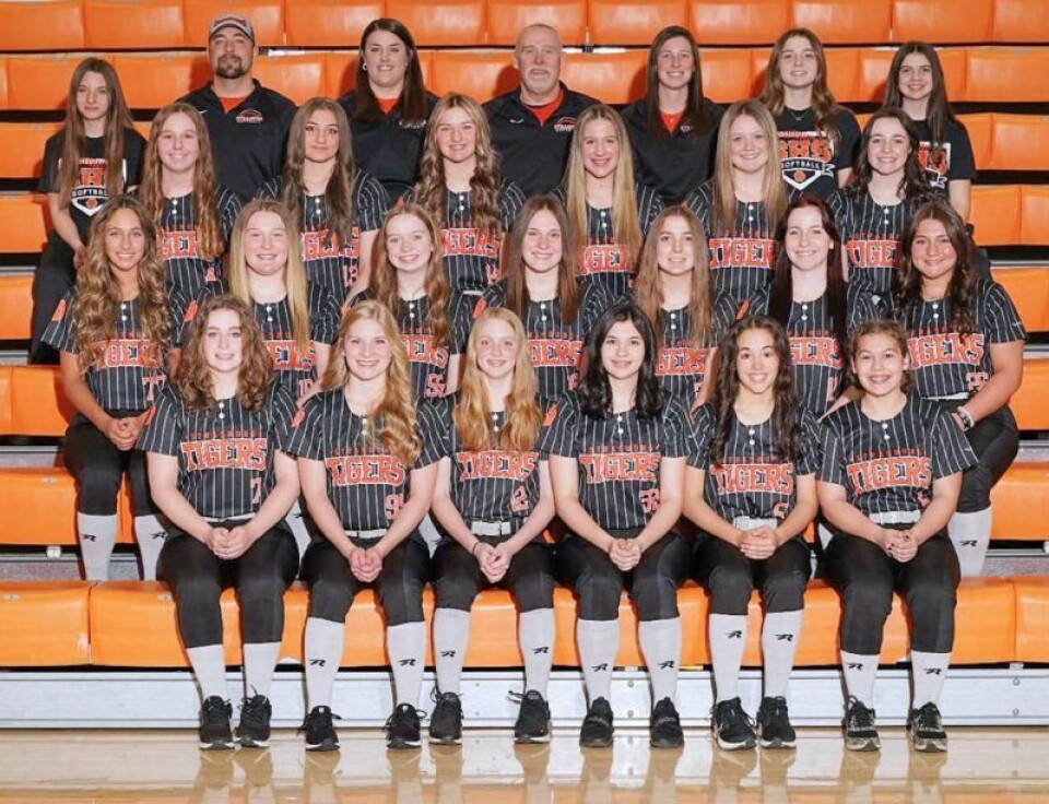 The Lady Tigers Strasburg softball celebration