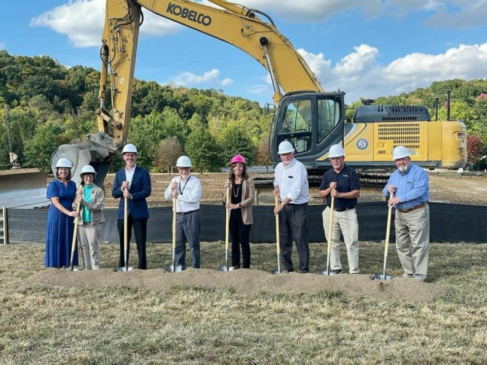 GentleBrook and community officials gathered for a groundbreaking ceremony on Sept. 18 to celebrate the organization’s next chapter and new investment in Coshocton County. Pictured are Tiffany Swigert, left, Barb Emmons, James Miller, Norm Wengerd, Tana Fischer, Ben Sommers, Tom Gibbins and Bob Pell. Groundbreaking held for GentleBrook’s The HomeStead