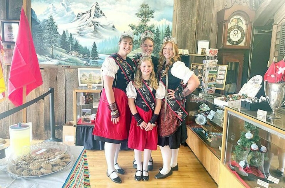 The current Swiss Festival court visited Alpine Hills Museum on Aug. 1 to help celebrate Swiss Heritage Day. Aug. 1 marks the day Switzerland became a nation, and museum curator Becky Detwiler said the Swiss culture and heritage of Sugarcreek needs to be preserved and celebrated on this Swiss national holiday. Museum helps keep the Swiss in Little Switzerland