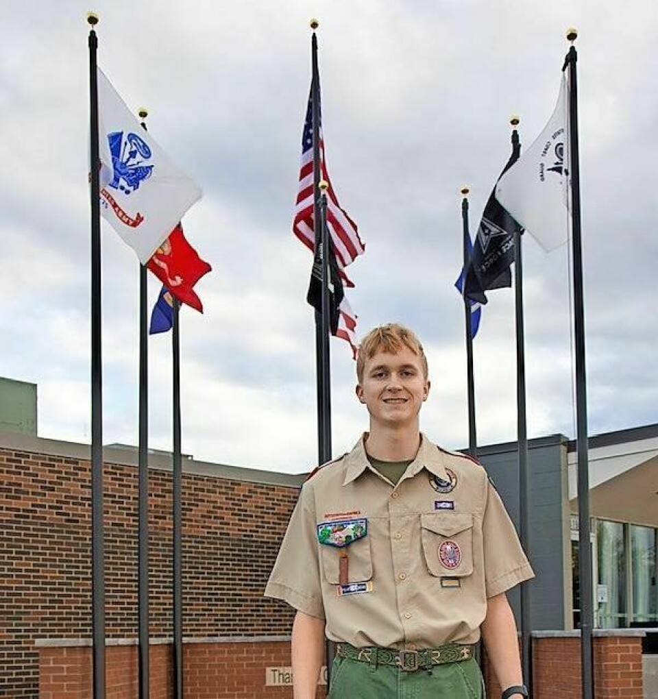Richard Tolloti of Dover recently was awarded the rank of Eagle Scout. Dover teen earns his Eagle Scout rank with project