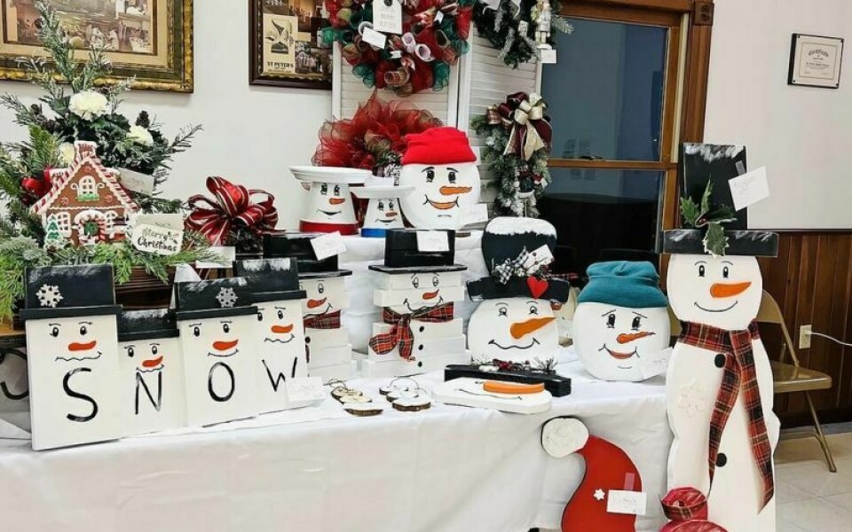 The annual Millersburg Lions Club Arts & Crafts Show on Saturday, Dec. 7 will take place at St. Peter Catholic Church in Millersburg from 9 a.m. to 2 p.m., where 40 crafters will create some Christmas joy for shoppers. Millersburg Lions Christmas Arts & Crafts Show Dec. 7
