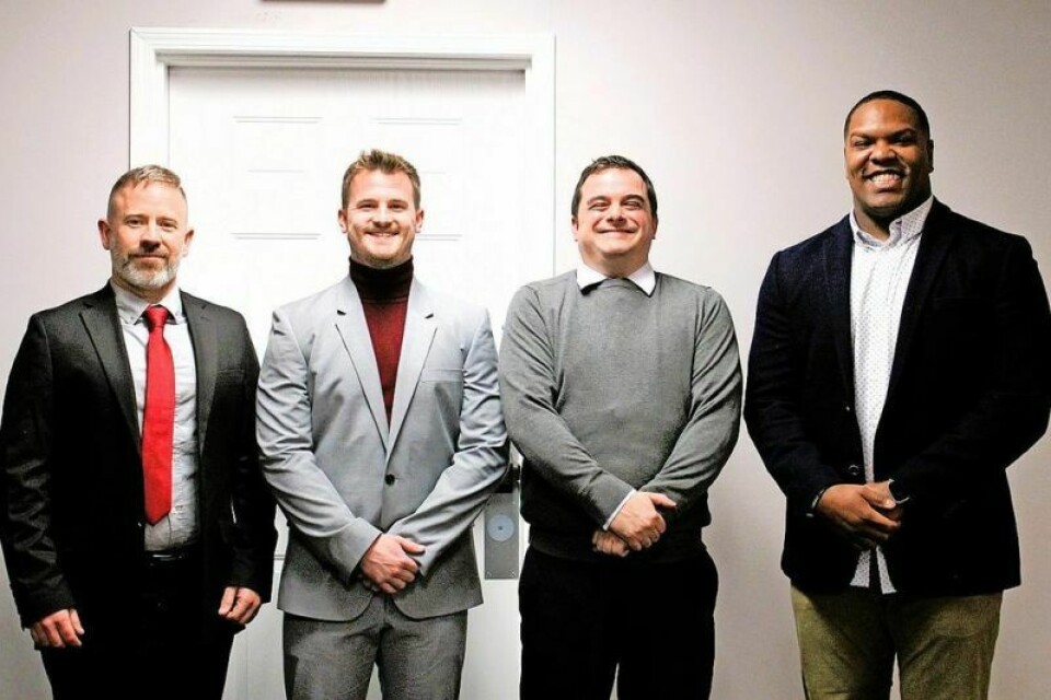 The four new council members are Ward IV Nate Johnson, left, Ward III Cody Jerles, Ward I Joshua Legg and Council At-large Perci Garner. Dover to partner with county to offer site revitalization