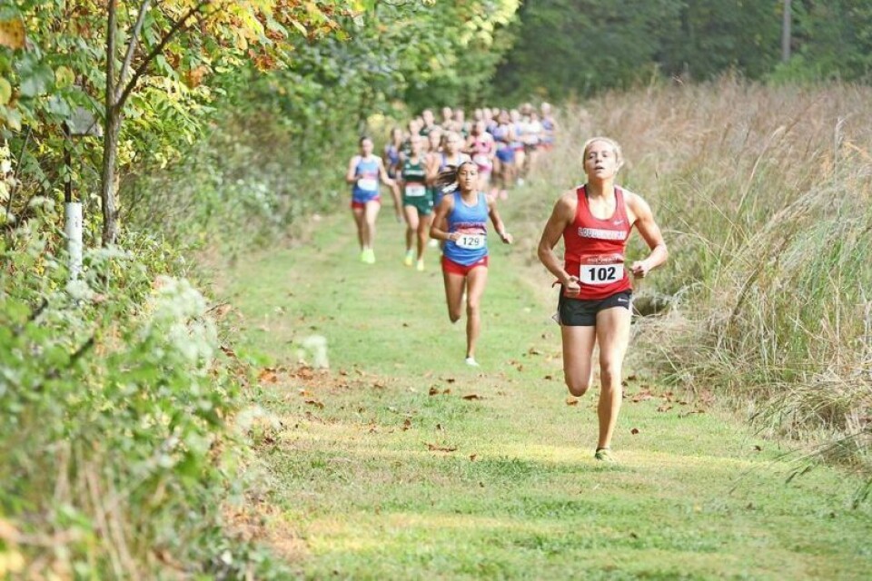 The Nanny Goat Invitational saw front-runner Tess Shultz of Loudonville bolt to a huge lead and win the event by more than one minute. Behind her is West Holmes freshman Iriel Mena, who gave chase and captured the runner-up spot with ease. Redbirds’ Shultz, WH’s Mena dominate at Nanny Goat Invite
