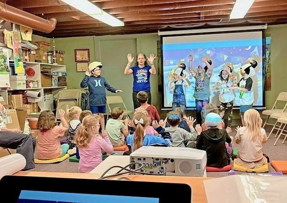 Children’s author Lindsay Bonilla recently came to visit Apple Creek Library, Prairie Township Library in Holmesville and Fredericksburg Community Library, where she shared her life as an author of books for children with second-grade students in the Southeast Local Schools. Author makes library visits to Southeast second-graders