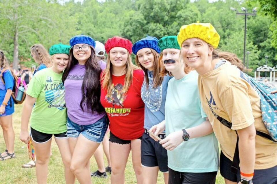 Heidi Troyer, right, longtime director of Young Life in Tuscarawas and Holmes counties, said the joys that accompany being part of the Young Life team are many and the group has significantly made an impact on the lives of teens. Young Life seeking those with a heart for teens