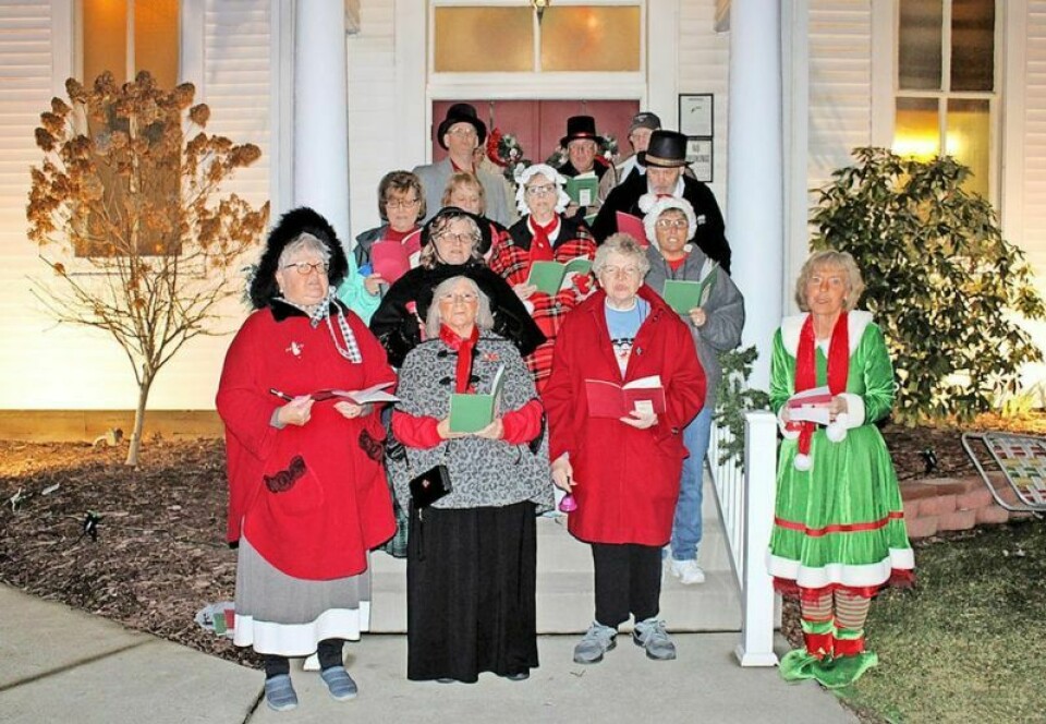 Members of the Midvale Methodist Church in 2023 in their Christmas clothing Midvale event set for Dec. 14