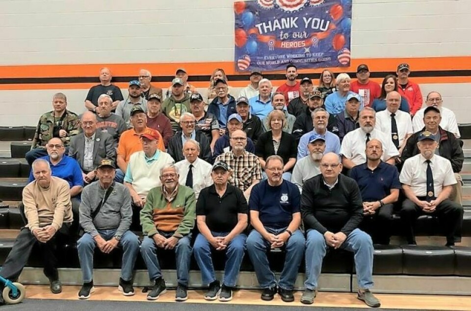 Veterans from all military branches attended the celebration hosted by elementary students. Veterans honored at Strasburg