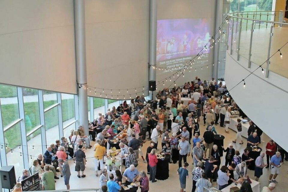 PAC members gather to celebrate the new season. Performing Arts Center announces 2024-25 season