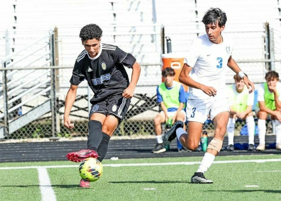 Wooster High boys soccer player Luigi Canas Jr., left, was named the Ohio Cardinal Conference Offensive Player of the Year and a first-team All-Ohioan for his performance this fall for the Generals. Volleyball, girls soccer, tennis led fall season at WHS