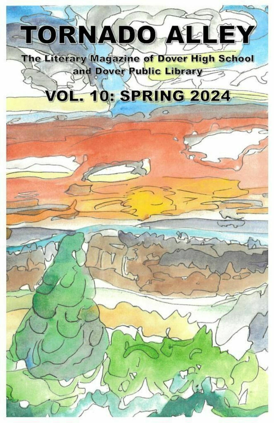 Tornado Alley: Volume 10 Teen magazine celebrates 10th edition at the library