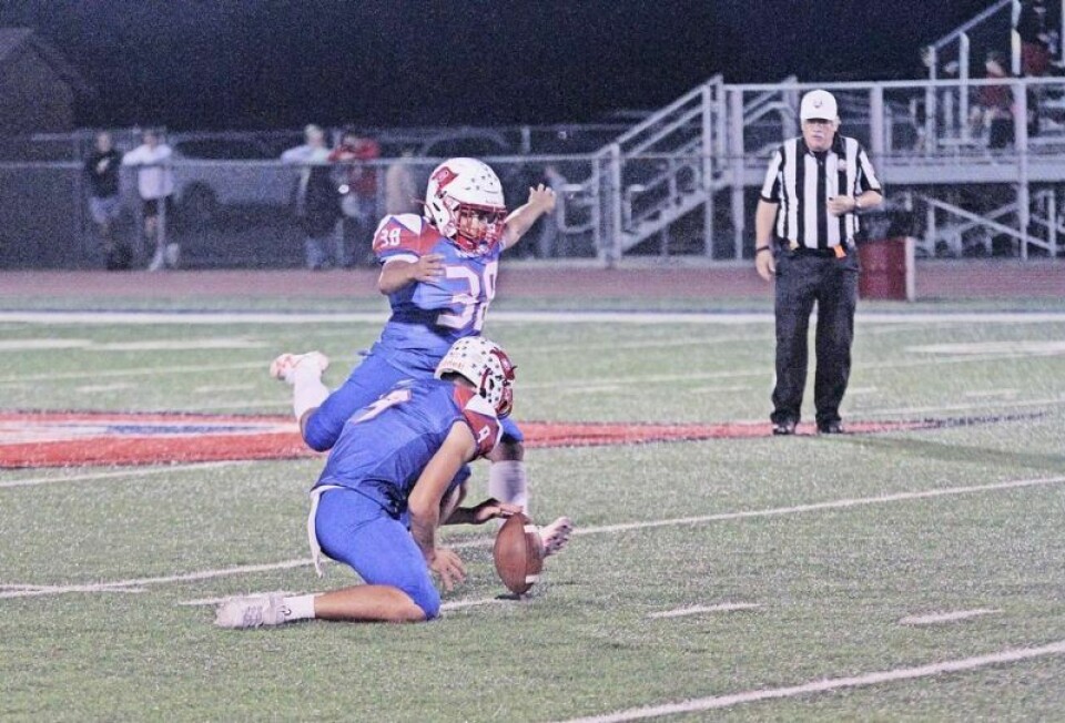 Garaway kicker Gio Colon might not be the biggest guy in the field, but one thing is certain: He has the biggest leg. Colon recently crushed this 48-yard field goal to break the Garaway team record for longest field goal made. Garaway’s Colon gets his kicks and then some