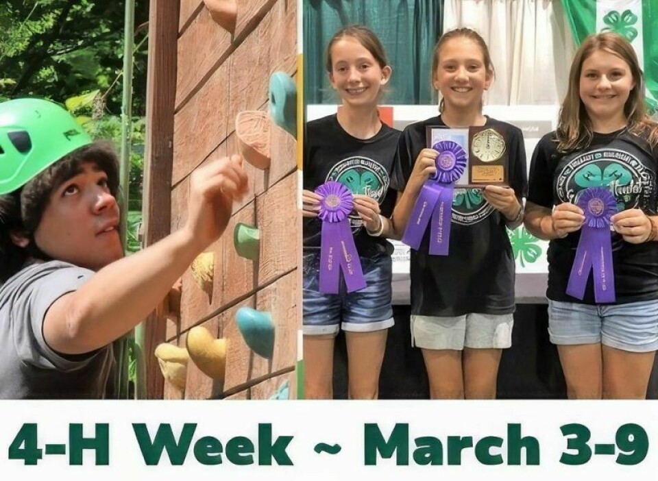 Ohio 4-H Week is March 3-9 in Holmes County. Ohio 4-H Week is March 3-9 in Holmes County
