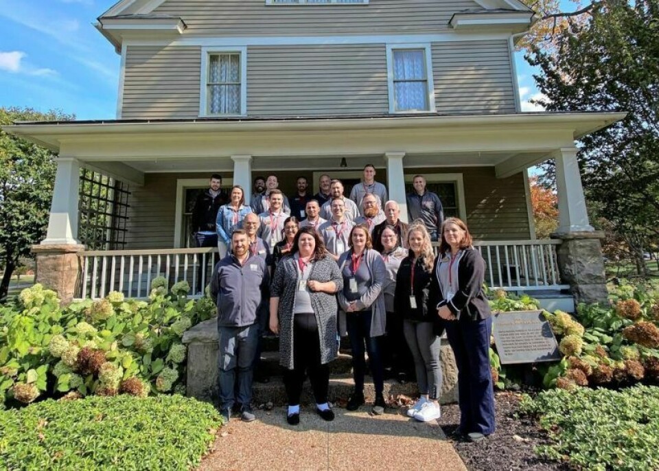 Leadership Orrville held its October gathering at Smucker’s, which included a tour of the historic J.M. Smucker House. Leadership Orrville meets to tour J.M. Smucker house