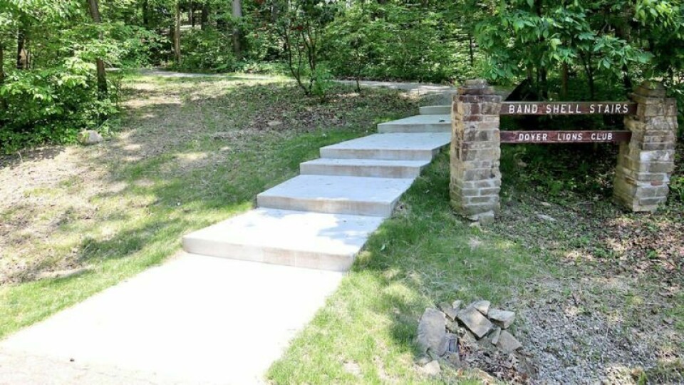 A new nonprofit organization, Dover Community Parks Foundation, has been created to help after a successful effort to repair rotting railroad tie stairs leading from the main park to the band shelter at Deis Hill Park. Parktober Fest is an Oktoberfest-style celebration at the park