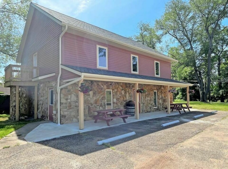 Using grant funding, the Zoar Community Association has transformed the exterior and remodeled the first floor to accommodate a small food-related or other business. Renovated building in Zoar nearly ready for small business