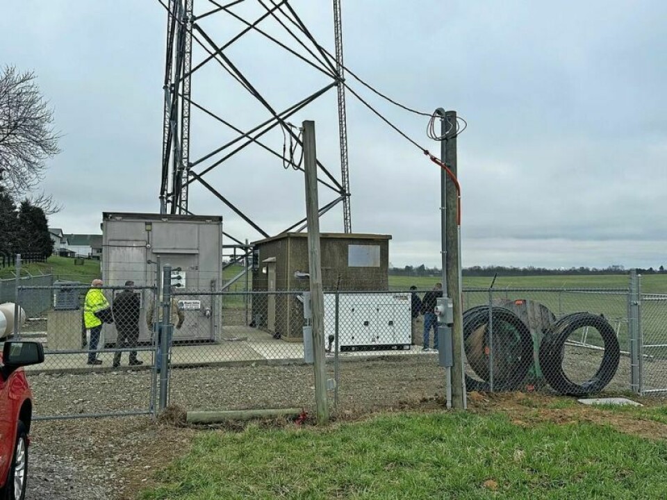 Several area officials met with a team from MARCS at the tower site to discuss exactly how the tower operates. It took a great deal of cooperation and teamwork to get the tower funded and in place. EH Fire and EMS radio system now on the ‘MARCS’