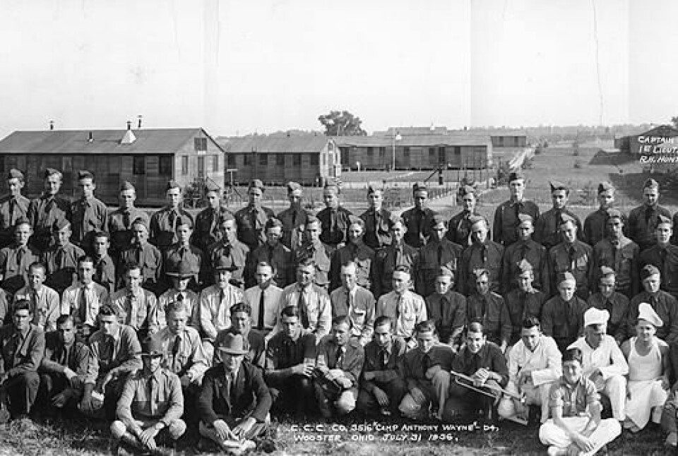 Approximately 140 men, mostly age 17-28, comprised the CCC Camp Anthony Wayne, located on the grounds of the Wayne County Infirmary east of Wooster. From 1935-41 the group provided drainage improvement and soil conservation throughout Wayne and surrounding counties, with most, if not all, of the men coming from points outside of Wayne County. WPA, CCC put men to work during the Great Depression