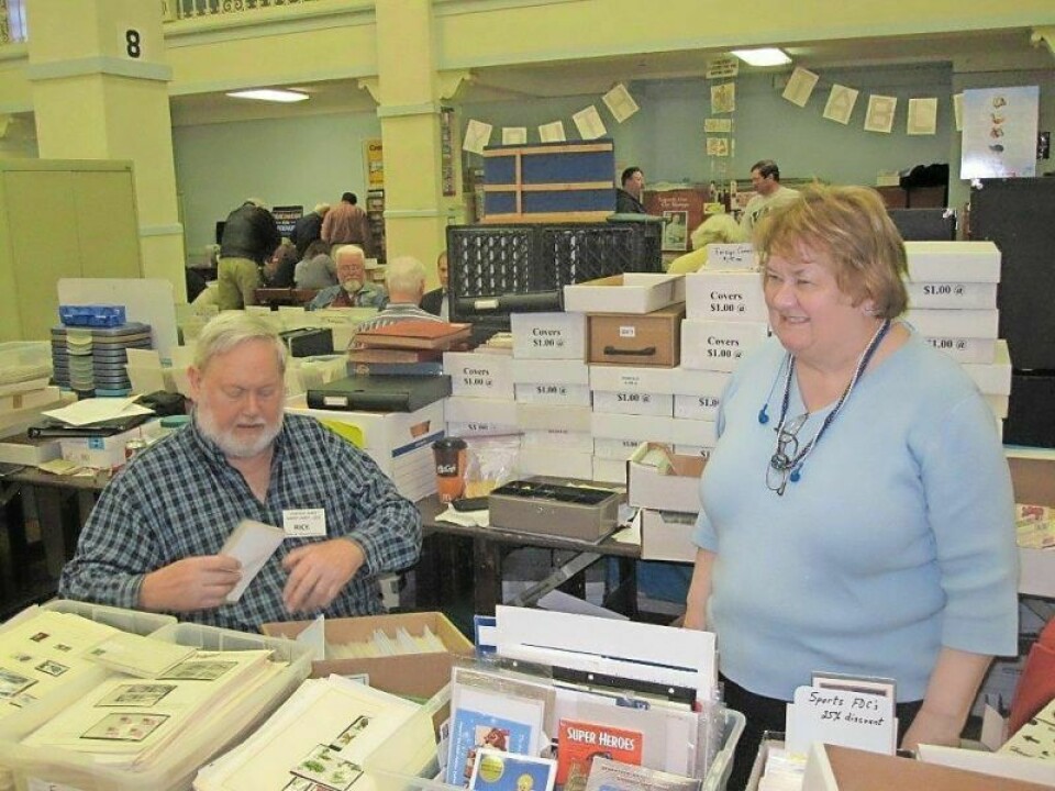 Rick and Elaine Peterson of the Wooster Stamp Club will be among those on hand at WOOPEX, the club’s annual show that will be held for the 61st time on Nov. 2 at Ida Sue School in Wooster. The event is free. WOOPEX stamp show’s 61st edition set for Nov. 2