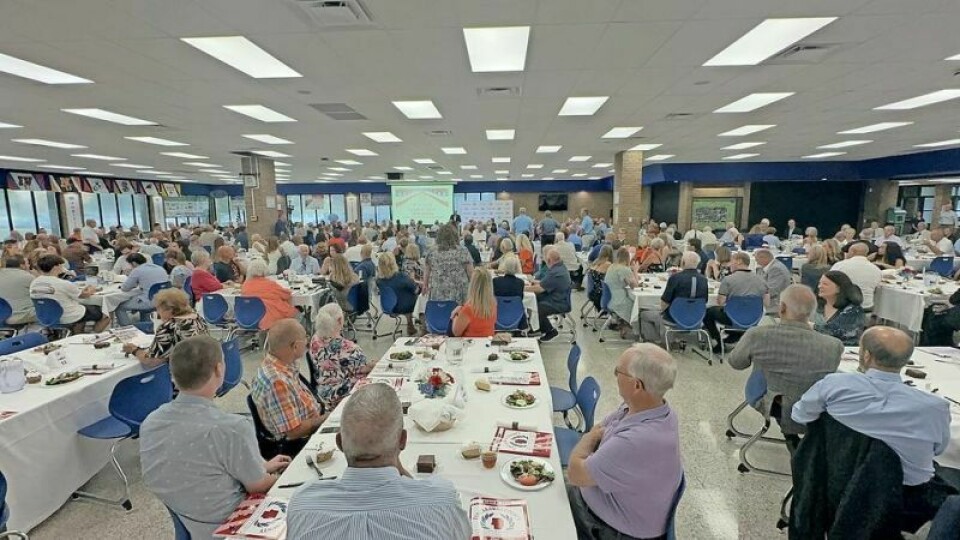 The interest in the infant Tuscarawas County Sports Hall of Fame took a giant leap forward this year. The banquet honoring the 2024 inductees saw the attendance rise from 270 in 2022 to 435 this year. Words define the actions of T-County HOF all-time greats