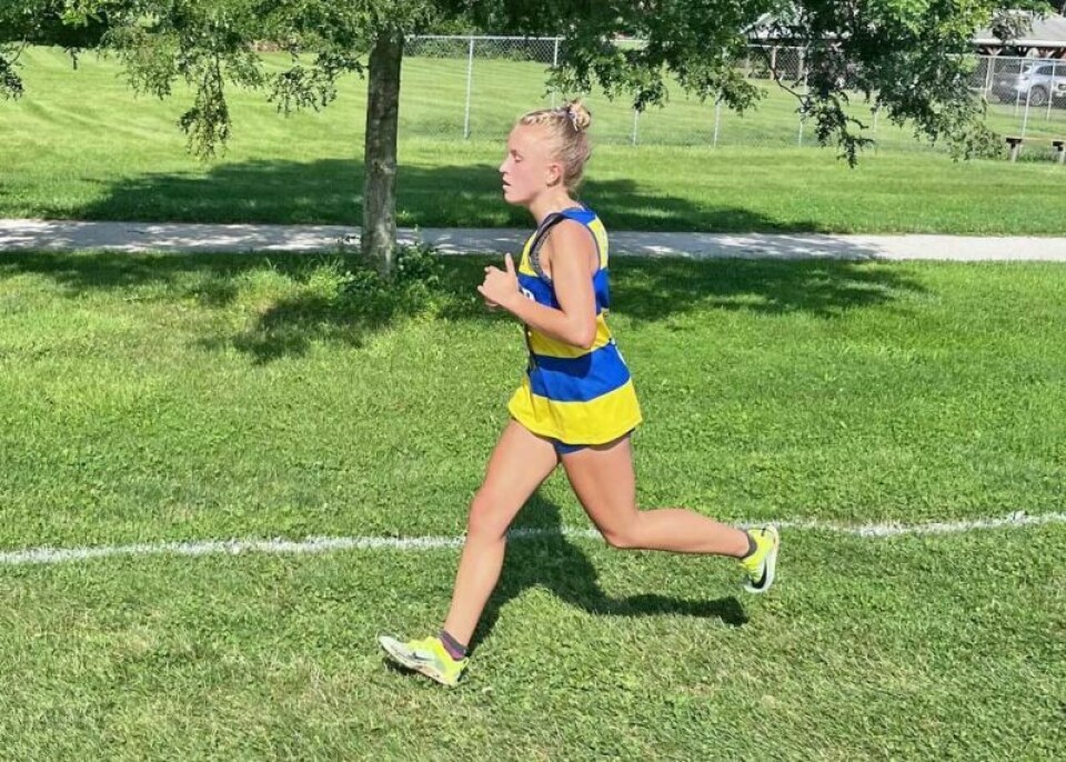 After spending the first two years of her prep career as a midfielder, Mattie Dunlap helped Wooster High’s girls cross country team reach regionals a year ago. The senior continues to lead the pack for the Generals. Switch from pitch working out for Wooster’s Dunlap