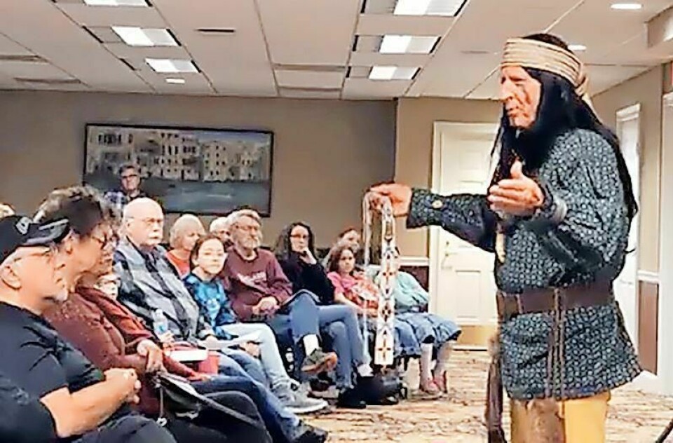 Kenneth Neff Hammontree, who is well known for his portrayal of many historical figures throughout the nation’s two-plus centuries, will present a historical evening with Tecumseh for the Moreland Community Historical Society on Thursday, April 18 at 7 p.m. at Moreland Church of God. Hammontree bringing story of Tecumseh to Moreland