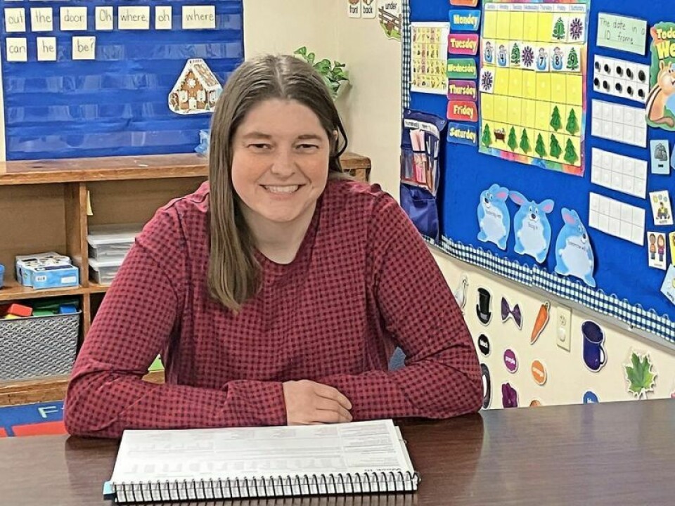 Kirsten Halfhill is in her 11th year of teaching in the East Holmes Local School District. She currently teaches kindergarten at Flat Ridge Elementary. Halfhill wants to mold lifelong learners