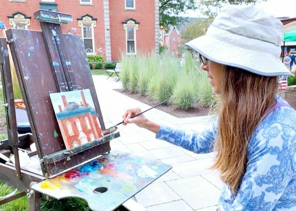 There will be numerous artists showing off their handiwork during the upcoming Arts in the Burg presentation on Saturday, Sept. 16 in Millersburg, including a number of members from the Ohio Plein Air Society. Upcoming Arts in the Burg bringing artisans downtown