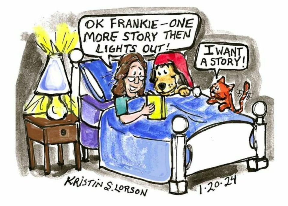 Movie night and a warm body to snuggle at bedtime Movie night and a warm body to snuggle at bedtime