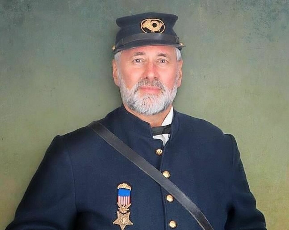 John Burke, portraying Union soldier Frederick Phisterer, will present the program at the next Wayne County Civil War Round Table on March 19. Next Civil War Round Table set for March 19