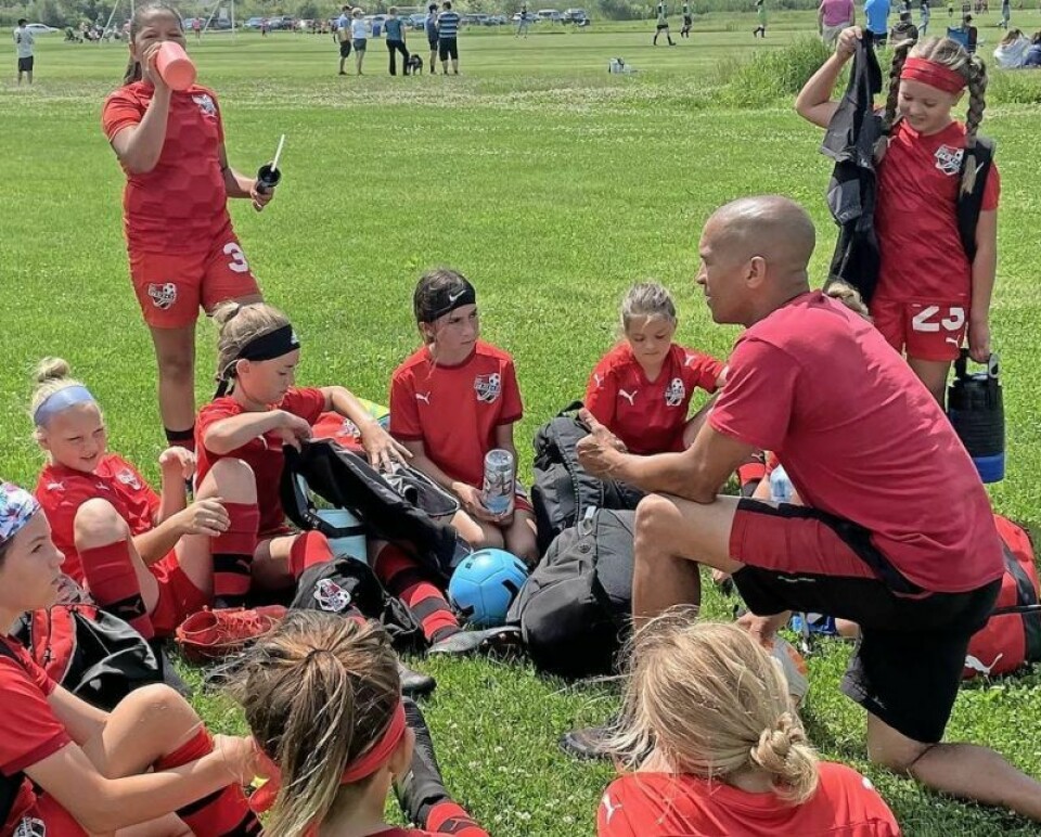 Bruce Murphy, right, has coached youth soccer in the area for several years. The West Holmes Board of Education recently approved his hiring as varsity girls soccer head coach. Murphy eager to take over West Holmes girls soccer program