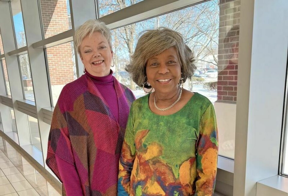 Nancy Logan Barton, left, and Kaleen Lemon are serving as co-chairs of the Angel Auction, the women’s board of Aultman Hospital’s event scheduled for Saturday, May 4 at the Canton Memorial Civic Center. Aultman Angel Auction coming to Canton Civic Center