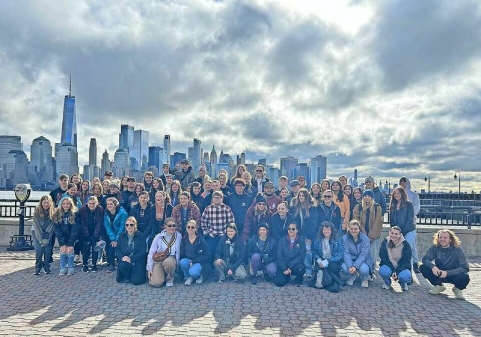 A group of band and choir students and their chaperones recently took a trip to New York City. Dalton High band, choir students take trip to New York City
