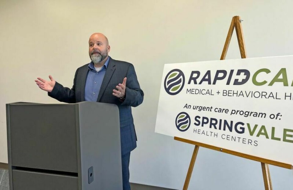 J.J. Boroski, executive director of SpringVale Health Centers, announced the discontinuation of their 24/7 access to in-person crisis intervention services as of Dec. 31, along with the opening, in January, of Rapid Care Medical and Behavioral Health. Changes coming to local crisis care access